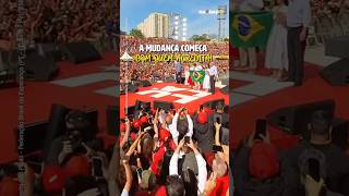 Great joy at the launch of President Lula's campaign today, in Vila Euclides.