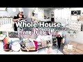 WHOLE HOUSE CLEAN WITH ME | EXTREME CLEANING MOTIVATION | CLEAN WITH ME