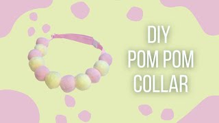 DIY PomPom Collar  Grooming Accessories