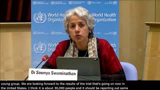 Media briefing on COVID-19