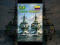 Brasil 🇧🇷 vs Colombia 🇨🇴 – ¿Quién gana en poder militar 2026?#brazil #Colombia #Militar #Comparacion