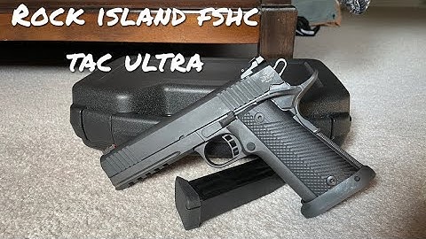 Cover Image for BEST PISTOL OF 2022!! (Rock Island FSHC double stack 9mm 2011 review)