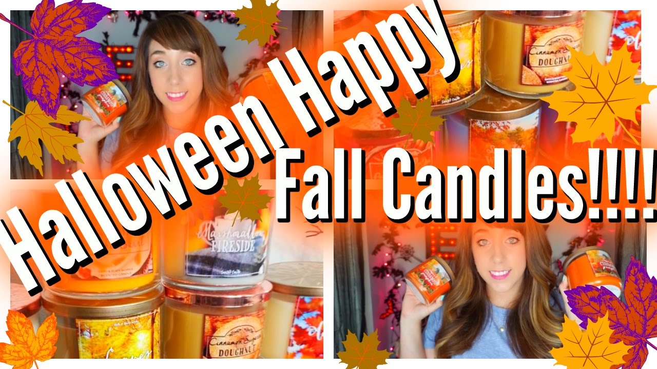 HALLOWEEN HAPPY//FALL CANDLE HAUL!!!