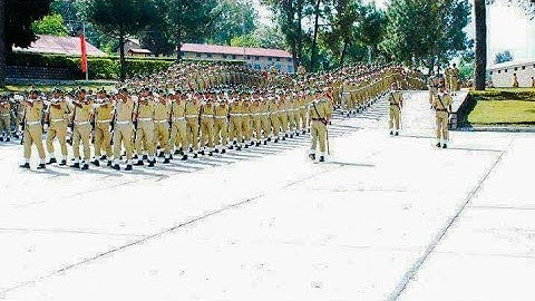 Cadets Entering The Parade Ground Pakistan Military Academy