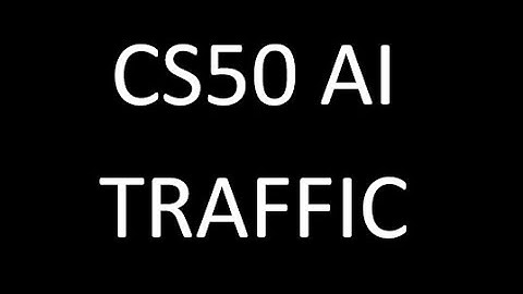 CS50 AI - Traffic (project 5)