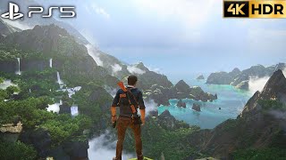 Uncharted 4: A Thief's End (PS5) 4K HDR Gameplay Chapter 15: Thieves of Libertalia