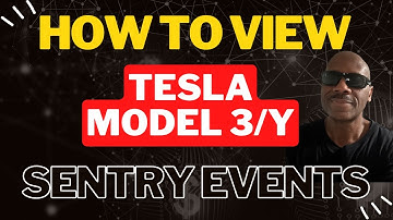 How To View Tesla Sentry Events | Model 3 & Model Y