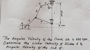 Velocity diagram of complex Mechanisms | Kinematics of Machinaries Unit 2 | Velocity diagram TOM