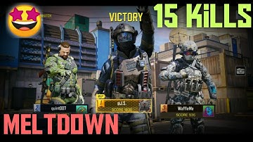 Team Deathmatch at Meltdown | Call of Duty: Mobile | Multiplayer Gameplay | 15 kills