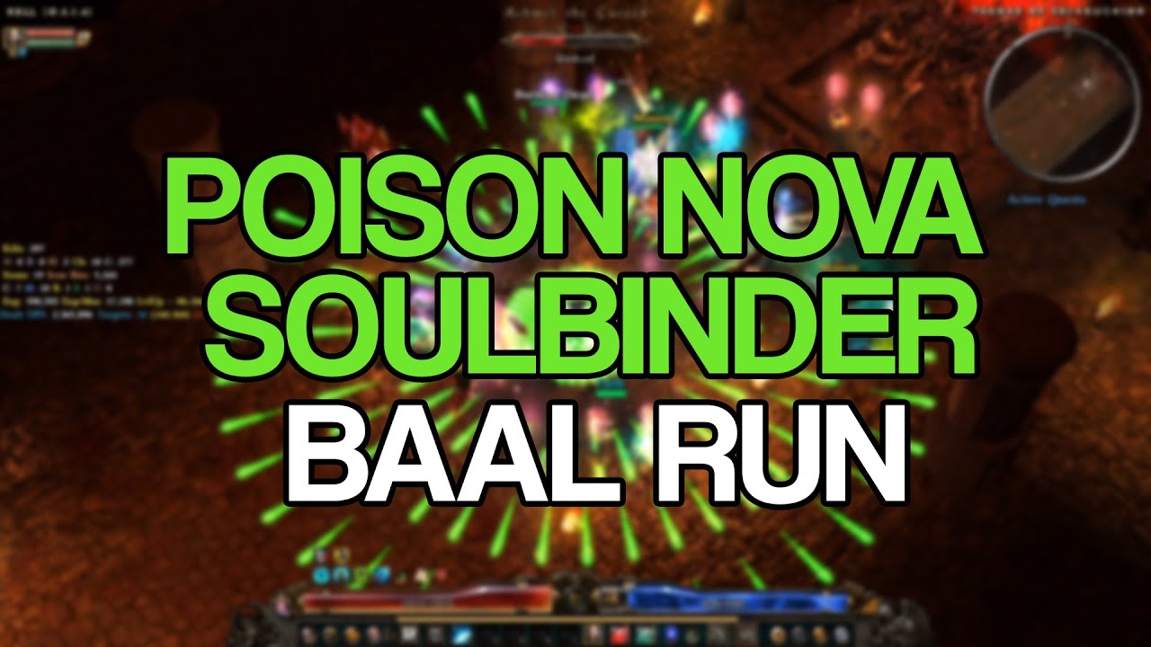 Grim Dawn - Reign of Terror - Poison Nova Necromancer - Baal Run