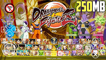 [DOWNLOAD] DRAGON BALL FIGHTER Z PPSSPP ISO MOD ANDROID WITH PERMANENT MENU | DBZ SHIN BUDOKAI 2 MOD