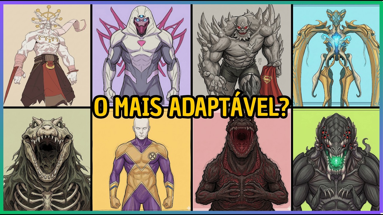 A Maior ADAPTABILIDADE da Ficção (Ranqueada por Matemática)