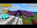 Survival Técnico UHC Minecraft Bedrock Dia 21 hoy terminamos la base