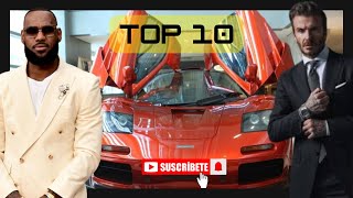 TOP 10 CELEBRIDADES CON MEJOR COLECCIÓN DE AUTOS by Mundo Lujoso 2,653 views 10 months ago 11 minutes, 56 seconds