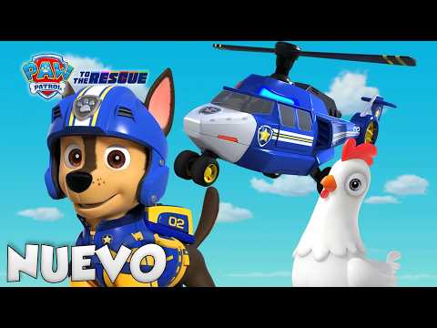 NUEVO! Chase salva a la gallina desaparecida | Paw Patrol: Al Rescate