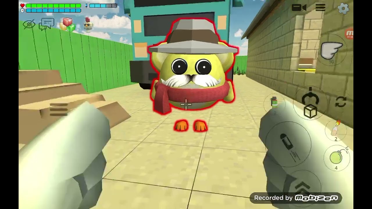 Я открыл Lucky блоки в Chicken Gun их туда добавили сохранение построек и заспавнить мою 5.3.02 🤩