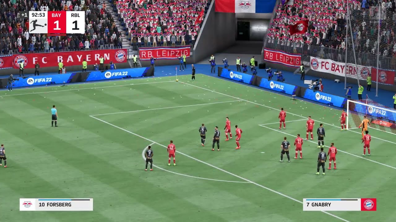 Bayern München Vs RB Leipzig FIFA 22
