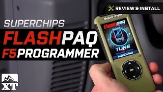 Jeep Wrangler Superchips Flashpaq F5 Programmer 1998-2006 Tj Review Install