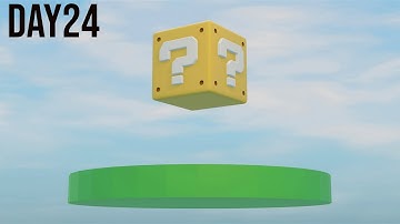 My Blender Practice Day24 - Question Mark Block
