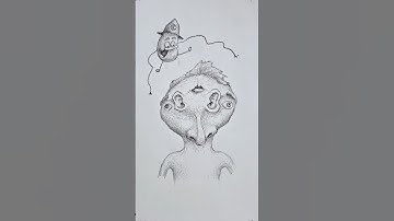 Drawing Facial Feature Abominations 🫠 #art #drawing #foryou