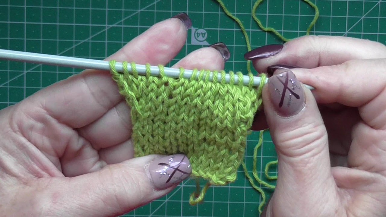 Aumentos y disminuciones a dos agujas