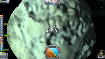 KSP Mission 5 - Part 1 - Minmus Rover Landing - Stock Parts