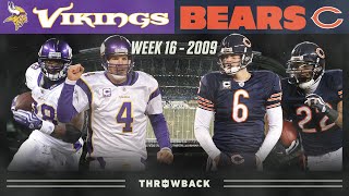 Cold \& Windy Classic MNF Matchup! (Vikings vs. Bears 2009, Week 16)