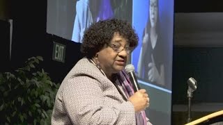 Shirley Weber speaks on reparations at Sacramento State