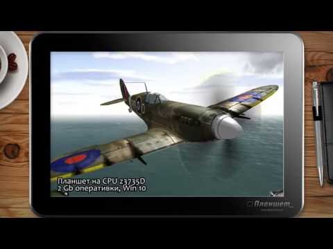 ИГРЫ НА WINDOWS ПЛАНШЕТЕ / Air conflicts Secret wars / on tablet pc game playing test gameplay