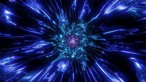 vecteezy cool 4k uhd 60fps rotating triangle wireframe tunnel 3d illustration motion background live