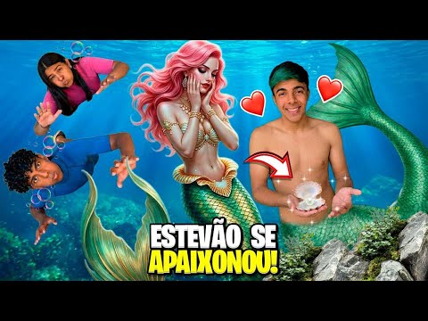 ESTEVÃO AND GABRIEL IN: In Love with the Mermaid 😱