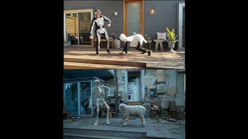 Using Luma Ai modify video to upgrade or Dream Lab costumes.