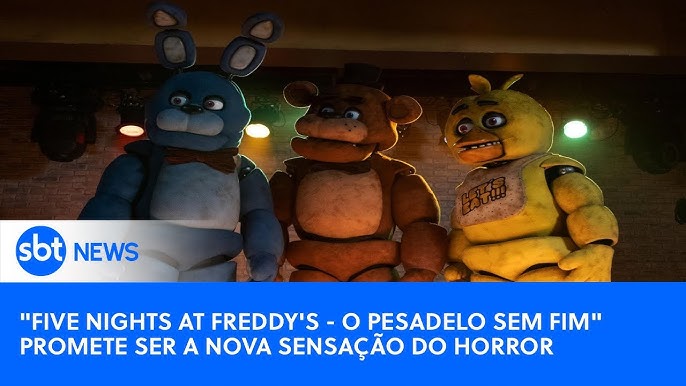 Filme baseado em 'Five Nights at Freddy's' será lançado no MESMO dia que  'Jogos Mortais 10' - CinePOP