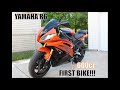 MY FIRST MOTORCYLE: YAMAHA R6 ... FIRST TAKE OFF!!