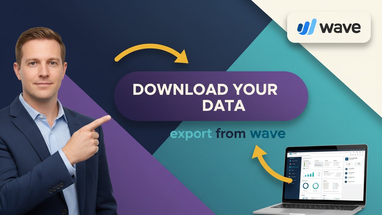 How To DOWNLOAD Your DATA EXPORT from Wave (Step by Step) - YouTube