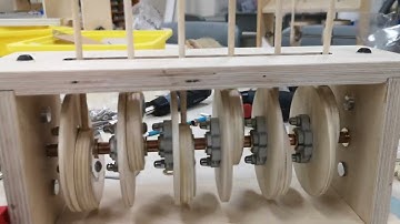 Chinese dragon automata toy showing detail of the cams controlling the movements: MYP Design & STEM