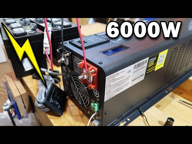 Sun Gold Power 6000w Pure Sine Wave Inverter and Charger 