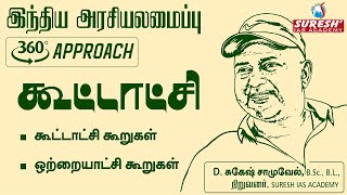 TNPSC | 360°Approach | INDIAN POLITY |FEDERALISM| Tamil | BY Mr. SUGESH SAMUEL