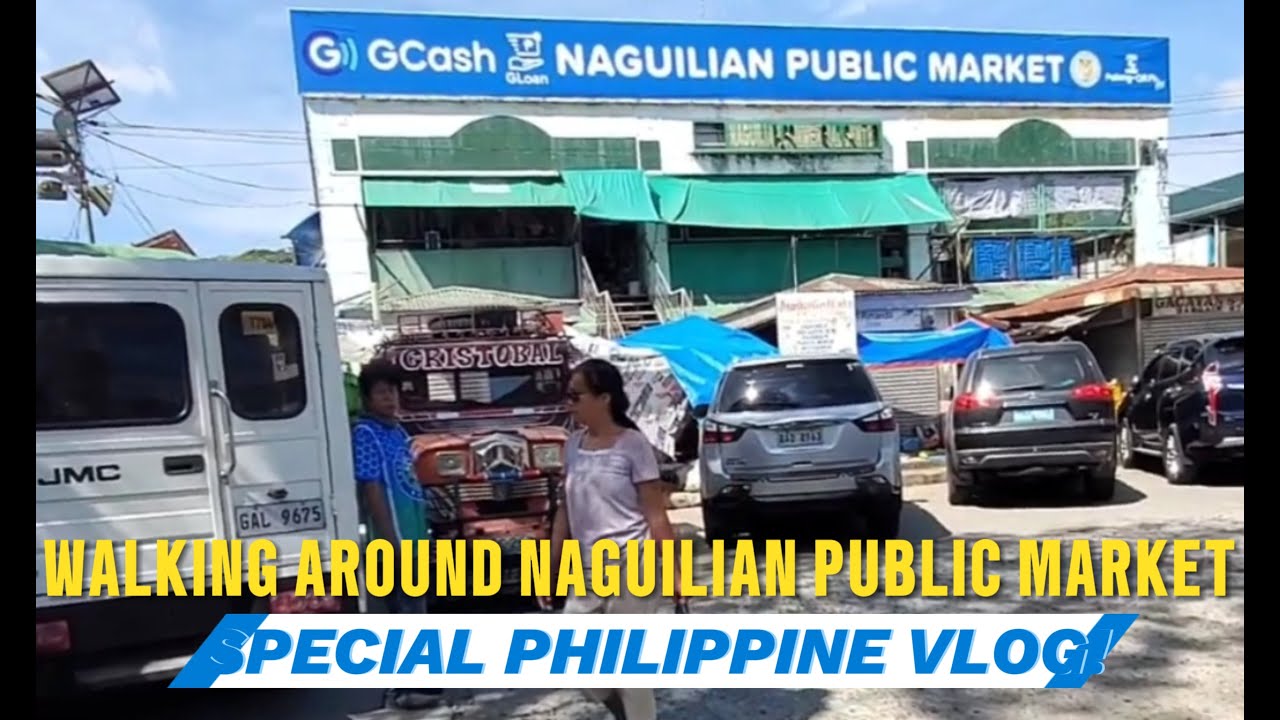 Walking around Naguilian Public Market 013125 | Quebec Life Vlogs
