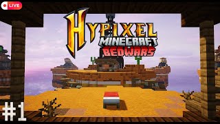 Minecraft Hypixel Bedwars – LIVE! 🛡️🔥 | Episode #1 | FliggIsLive