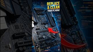 Motherboard Cleaning &amp; CMOS Battery Replace 🔥 Fix PC Problem #shorts