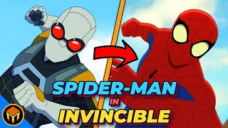 Animating SPIDER-MAN Into INVINCIBLE Resimi