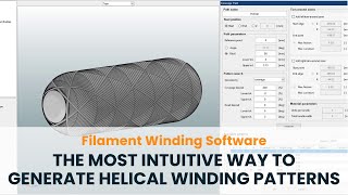 Coverage Path Panel Demonstration | TaniqWind Pro Filament Winding Software Tutorial