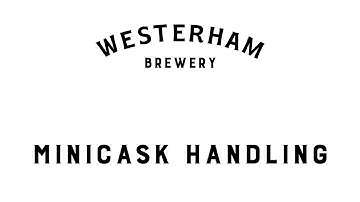 Minicask / Minikeg Handling - Westerham Brewery Beer