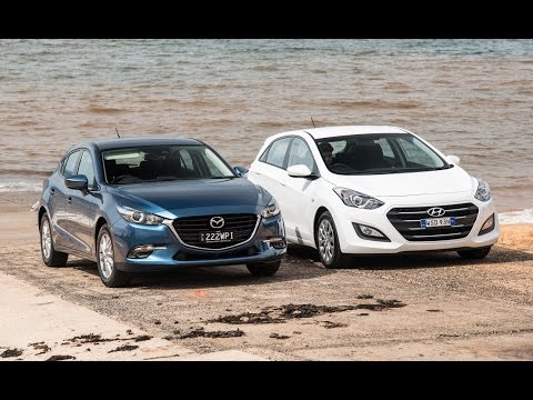 2017-mazda3-vs-hyundai-i30:-0-100km/h-&-engine-sound-comparison