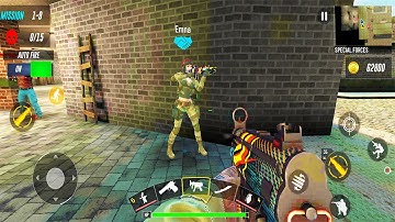 FPS Commando Strike 3D - Android Gameplay #4