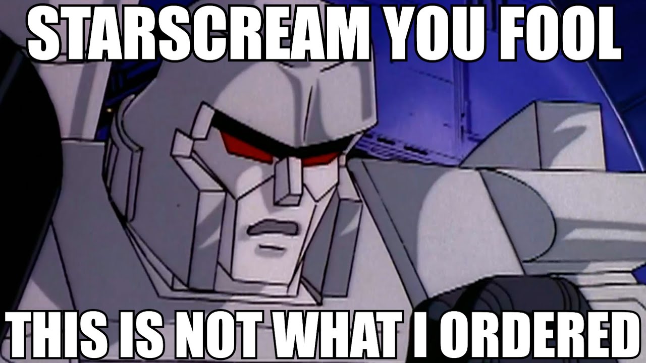 Старскрим неправильно понял команду «DoorDash» Мегатрона