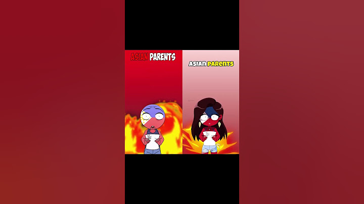WESTERN PARENTS VS ASIAN PARENTS ☠️ #countryhumans