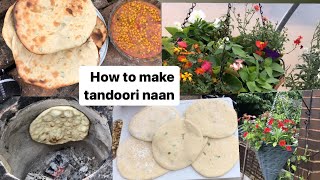 Making Fresh Naan in a Tandoor + Greenhouse Tour