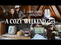 A weekend in my life cabin tour antiquing haul  more